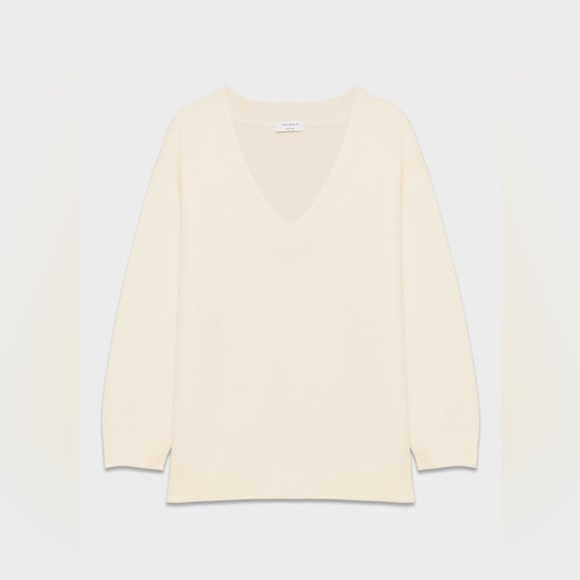 Aritzia - NOSTALGIA MERINO WOOL SWEATER - Light Birch - Picture 12 of 12